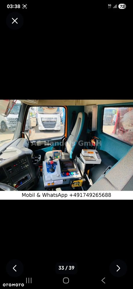 Volvo FMX 430 EURO 6 FRONTLANDER WAGA, DRUKARKA z DE - 21