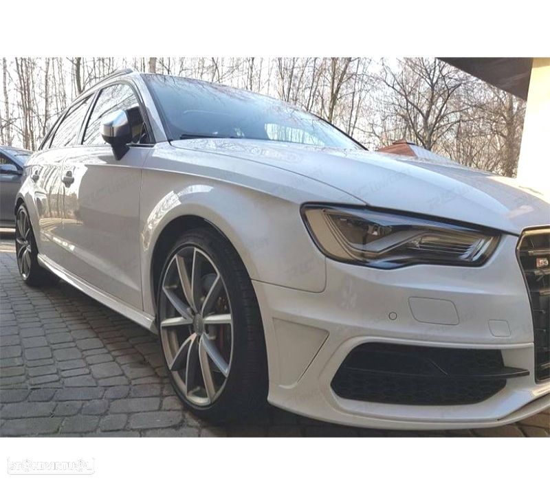 EMBALADEIRAS LATERAIS AUDI A3 8V SPORTBACK 12-16 LOOK S LINE - 3