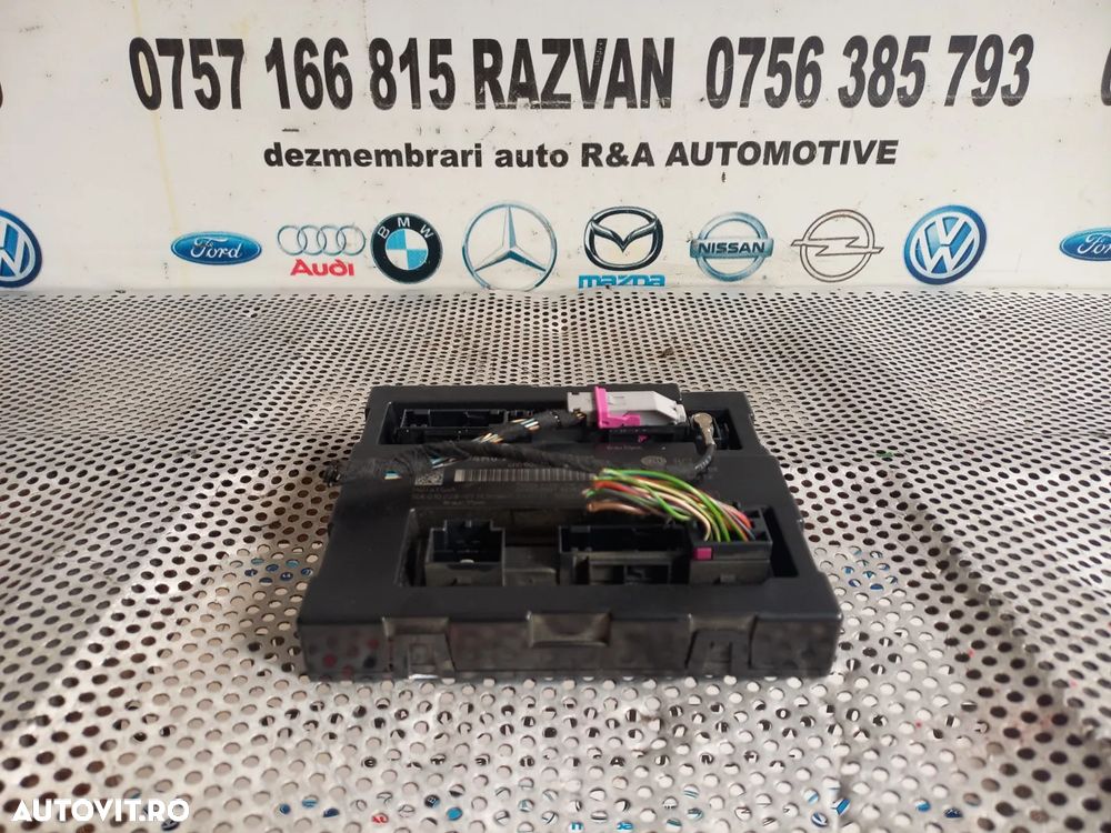 Modul Calculator Confort Audi A8 4H D4 A6 C7 A7 An 2010-2011-2012-2013-2014-2015-2016-2017 Cod 4H0907064AA Dezmembrez Audi A8 4H D4 Volan Stanga 3.0 Tdi Quattro Motor CDT Cutie MXU - Dezmembrari Arad - 3