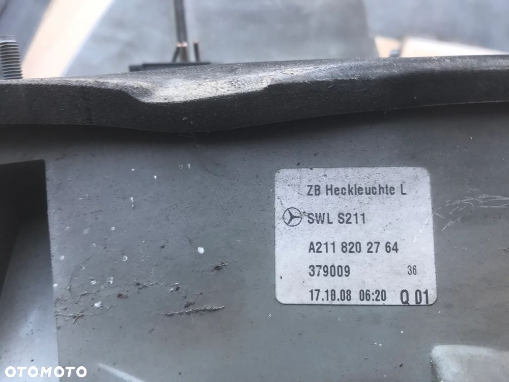 Mercedes E-Klasa W211 06-08 Lift Lampa Prawa Lewa Kombi w klapę. - 5