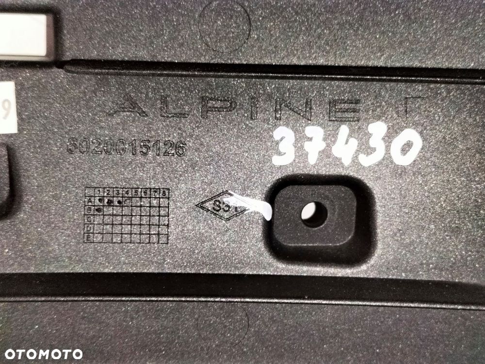 atrapa kratka zderzaka przód środkowa renault alpine a110 17- - 11