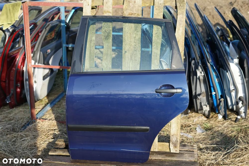Drzwi tył tylne lewe VW Polo IV 9N 5d LB5N
