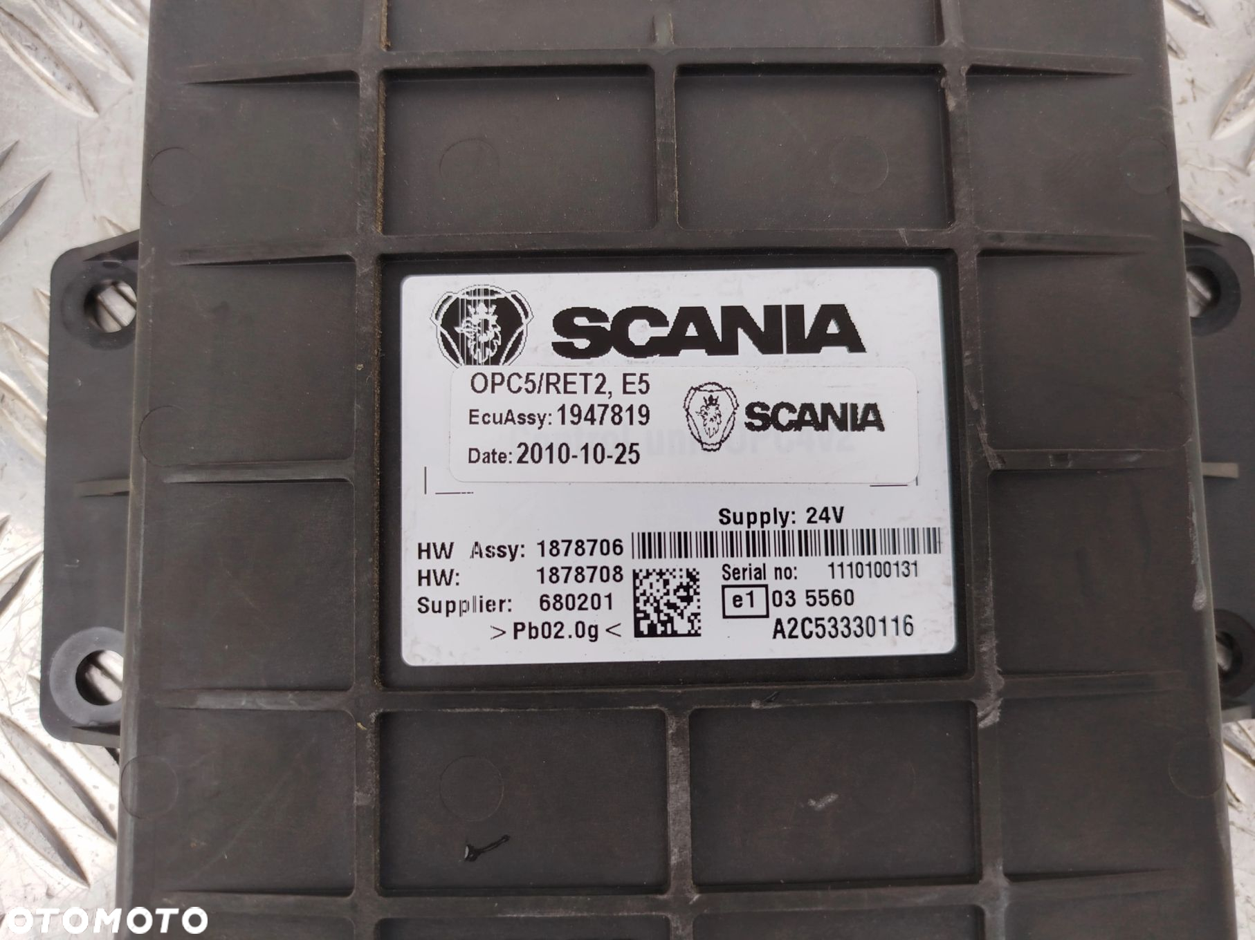 STEROWNIK SKRZYNI BIEGÓW RETARDERA OPC5 250KB/S SCANIA - 5