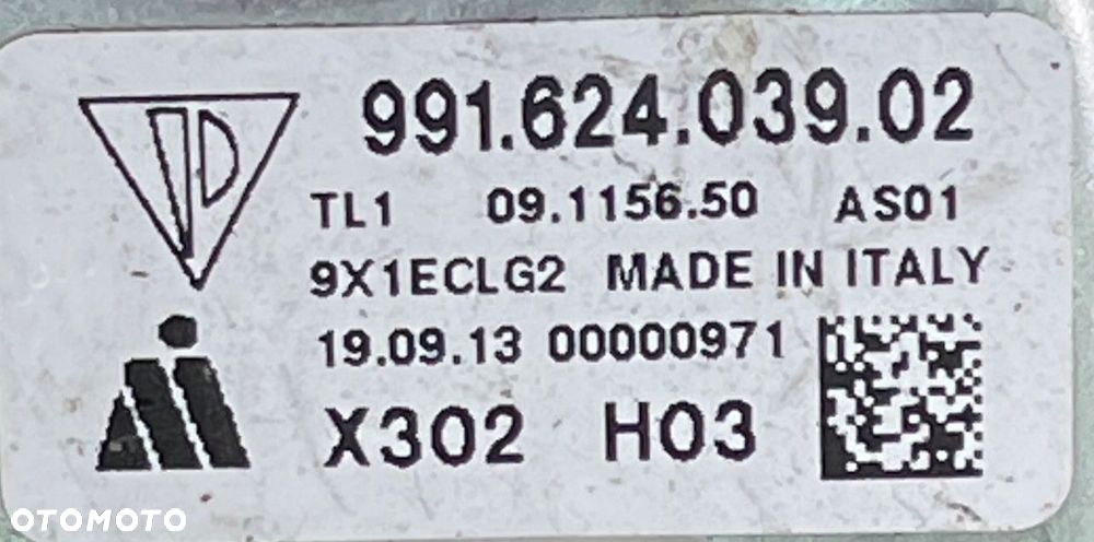 PORSCHE 911 991 WENTYLATOR CHŁODNICY 99162403902 - 5