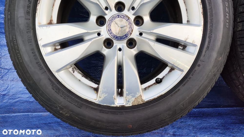 KOŁA FELGI ALUMINIOWE ALUFELGI 8Jx16 ET46 A2124010202 OPONY LETNIE NEXEN NFERA SU1 225/55R16 225 55 16 MERCEDES W212 W207 - 6