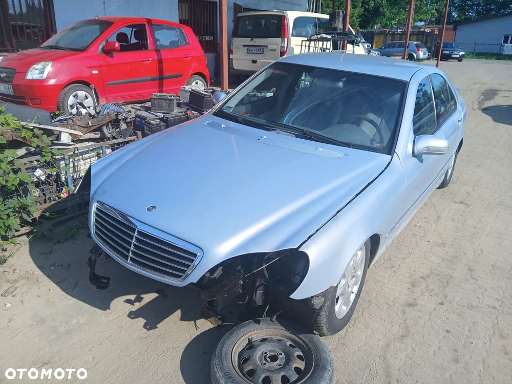mercedes w220 s klasa 347 maska zderzak lampa grill błotnik drzwi zbiornik paliwa szyba - 2