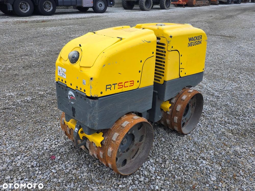 Wacker Neuson RTSC3 walec okołkowany zdalnie sterowany, silnik KUBOTA - 4