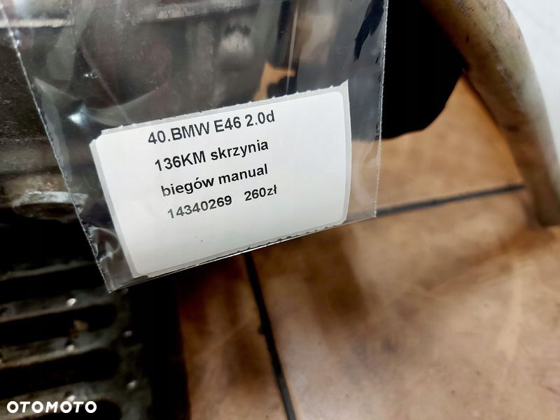 BMW 3 E46 2.0 D 136KM SKRZYNIA BIEGÓW MANUALNA - 4