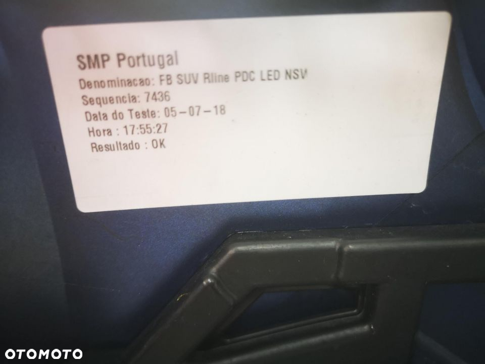 VW T-ROC R-LINE 2GA 17- ZDERZAK PRZEDNI PRZÓD NIEBIESKI METALIK nr aukcji nz312 - 20