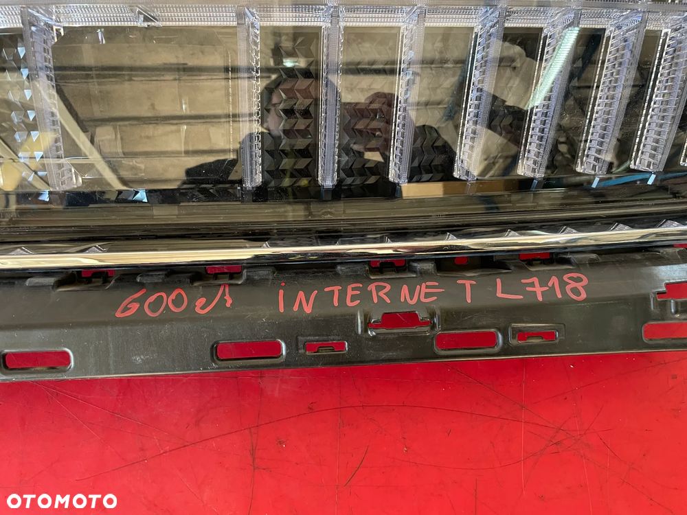 SKODA ENYAQ BEZ LED  GRILL ATRAPA ZDERZAKA - 4