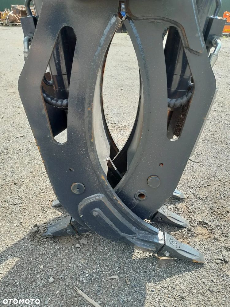 Chwytak hydrauliczny obrotowy sortujący wyburzeniowy kleszcze pięciopalczaste waga, 300kg NOWE!!! - 7