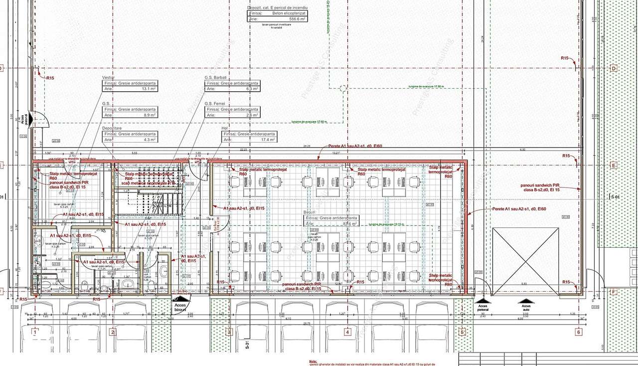Hala industriala noua 925 mp construiti | 611 mp depozit+314 birouri | - Imagine principală: 3/3
