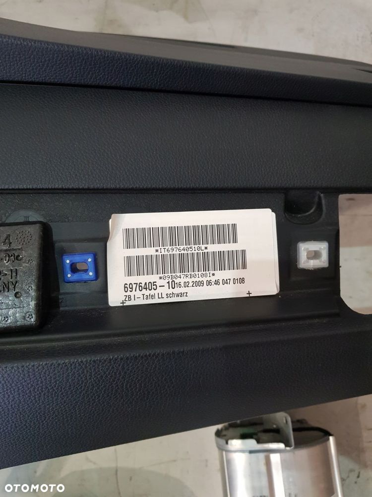 deska rozdzielcza kokpit 6976405 bmw e60 e61 lci eu airbag komplet - 14