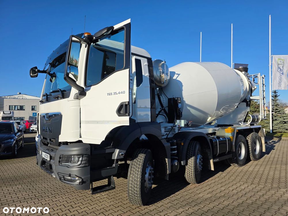 MAN TGS 35.440 8x4 z zabudową Betonomieszarki FML 10 M3 - 16