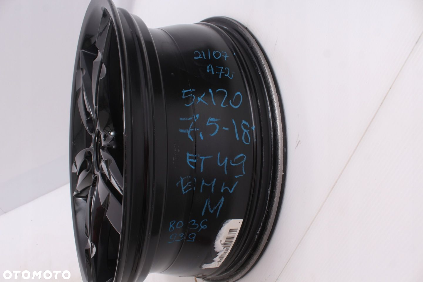FELGA ALUMINIOWA 8036939 BMW M 5X120 18 ET49 - 2