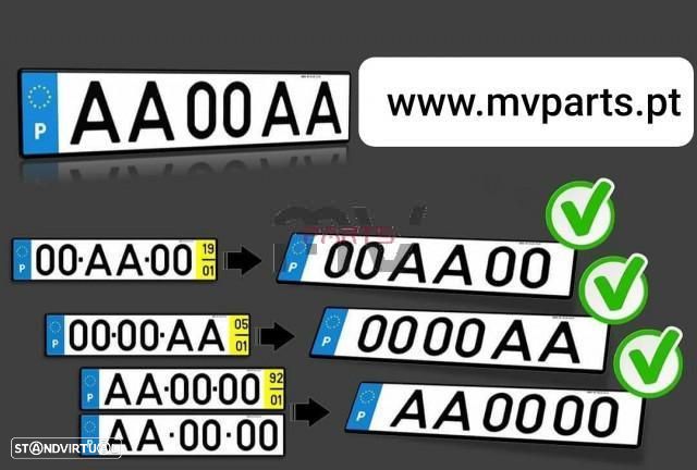 PLACAS DE MATRÍCULA EM ACRÍLICO - Matriculas - 1