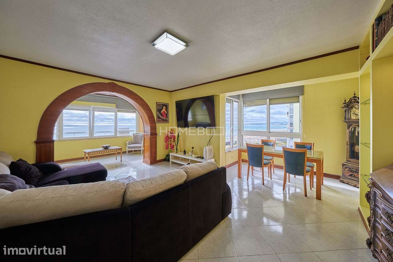Apartamento T2 com Vista Mar Panorâmica – Primeira Linha de Praia – Co - Grande imagem: 2/35