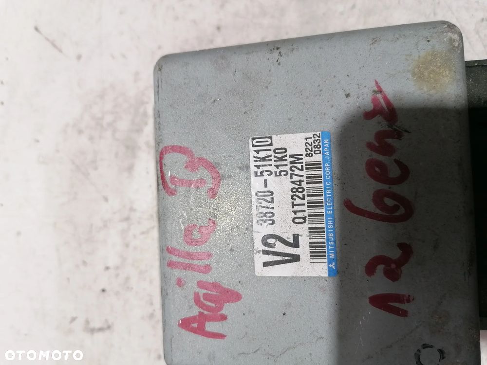 OPEL AGILA B 09r STEROWNIK MODUŁ  WSPOMAGANIA 3872051K10 - 2