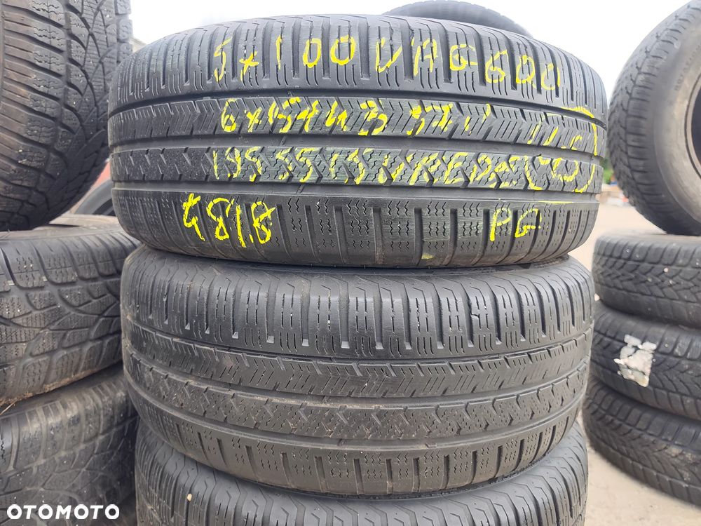 5x100 Felgi Stalowe Stal 15 Koła Całoroczne Wielosezonowe SKODA FABIA PRAKTIK ROOMSTER RAPID SEAT IBIZA CORDOBA TOLEDO IV 4 VW FOX POLO Legnica ALU-RAD 195/55 6,5mm - 7