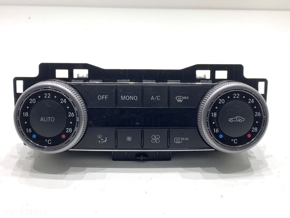 PANEL STEROWANIA NAWIEWU MERCEDES-BENZ KLASA GLK (X204) 2008 - 2015 220 CDI (204.902) 125 kW [170 - 1