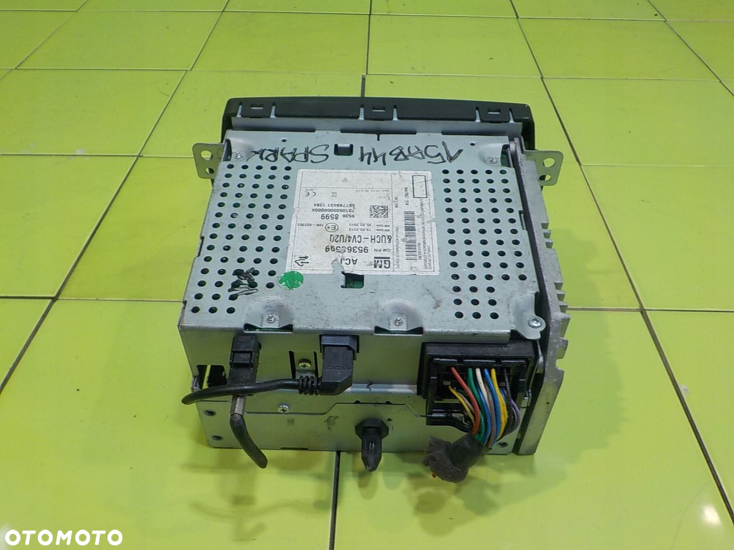 CHEVROLET SPARK M300 III LIFT 1.2 LIFT 13r 5D radio CD 95368599 - 4