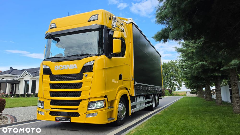 Scania ///S450///2019///RETARDER/// EURO6///FIRANKA///WECON///18 EUROPALET///7.70///KLIMATYZACJA POSTOJOWA///NAWIGACJA///TV/// WAGA///SKÓRY///STAN BARDZO DOBRY - 8