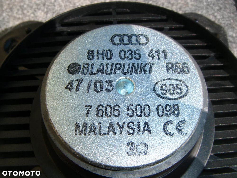 audi a3 8p głośniki w boczki tył 8h0035411 - 2