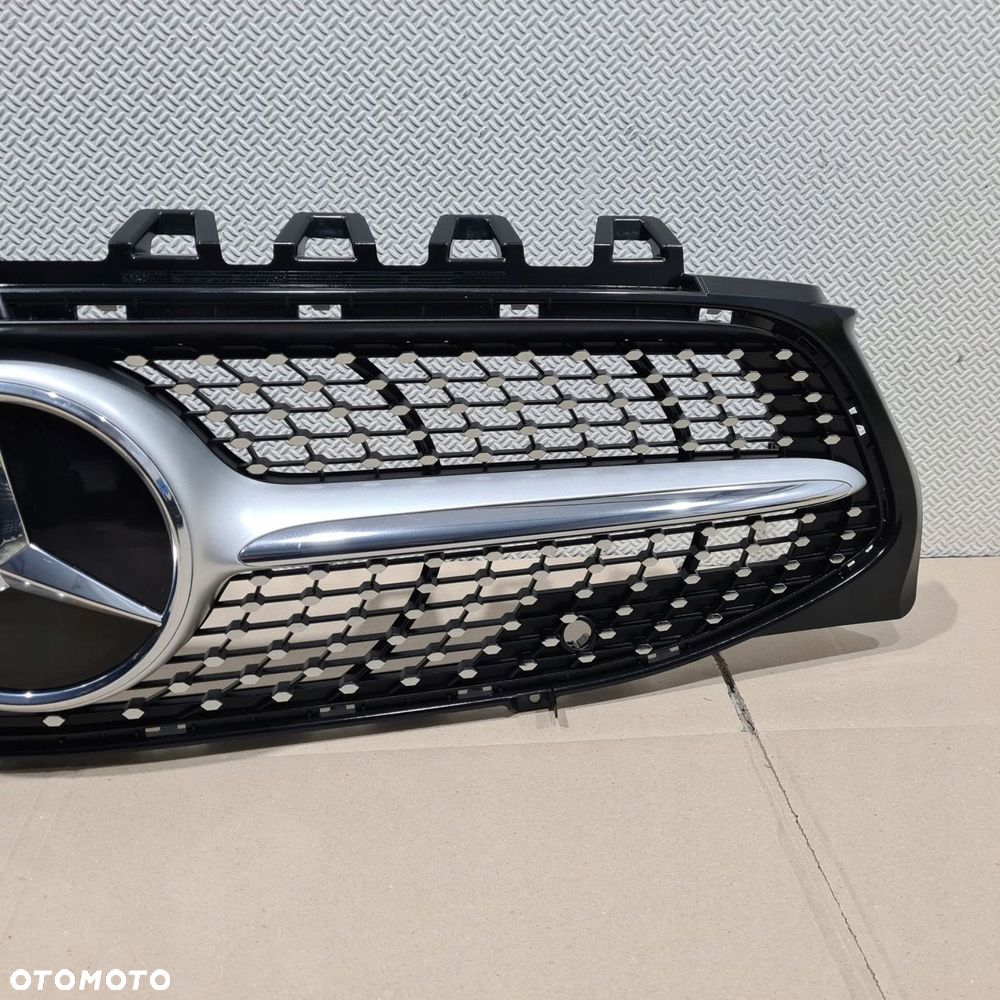 mercedes cla w118 c118 grill atrapa diamant czarny - 6