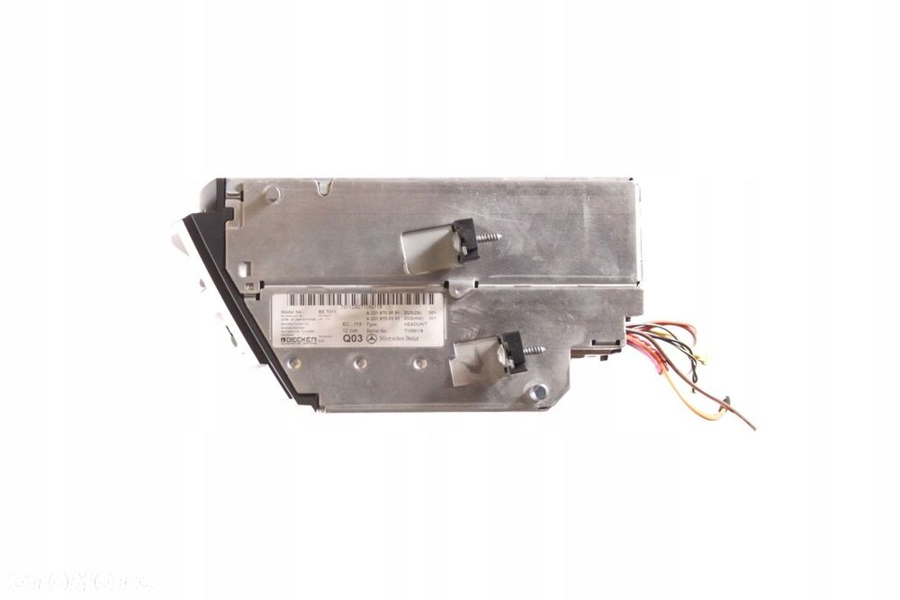 RADIO ZMIENIARKA COMAND MERCEDES W221 A2218703591 - 2