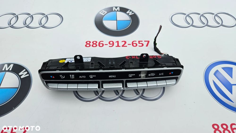 Mercedes C klasa W205 Panel sterowania nawiewem Sterowanie klimatyzacją AC A2059054706 EUROPA IDEALNY