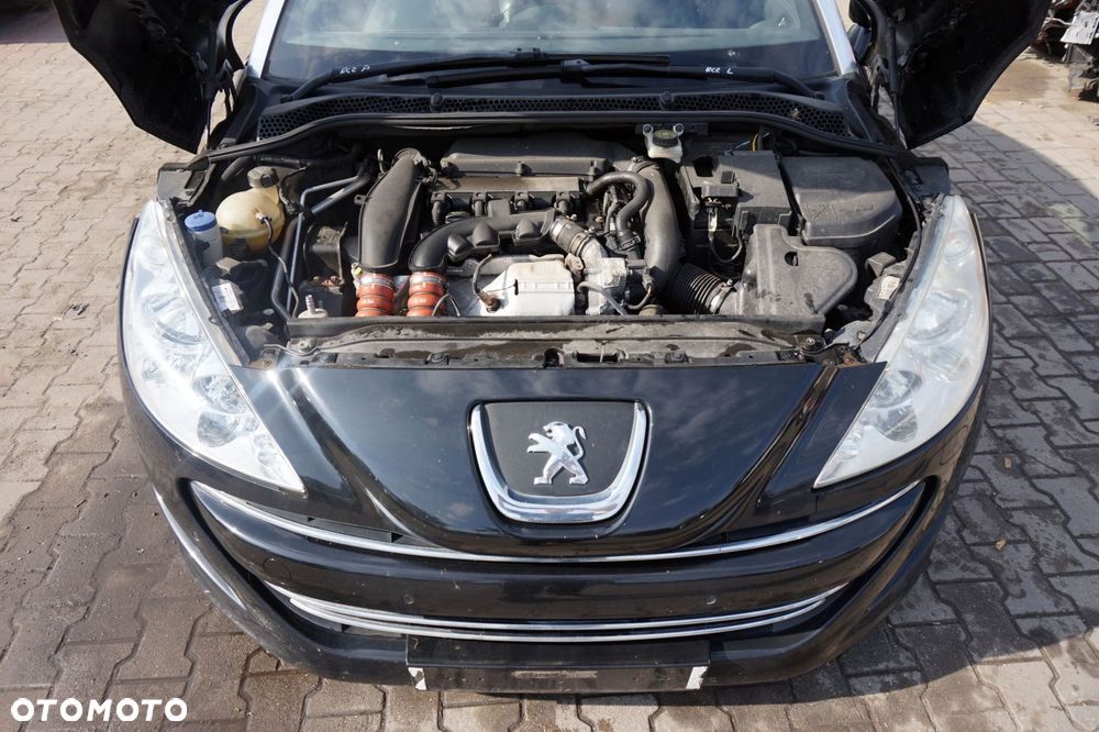 MASKA ZDERZAK BŁOTNIKI LAMPY RCZ  KTVC  PEUGEOT 2010-2015 CZARNY PRZÓD KOMPLETNY - 24