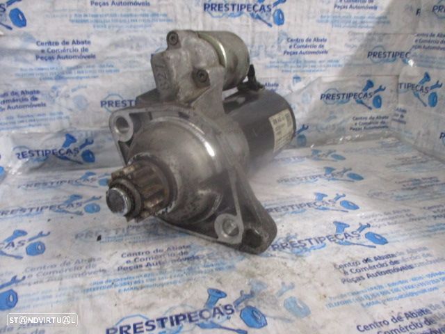 Motor De Arranque 02Z911024H  0001153007 1005831827 AUDI A1 2013 1.6TDI 90CV 0P AUDI A1 SPORTBACK 8X FASE 2  2017 1.6TDI 115CV 5P PRETO SEAT IBIZA 2012 1.2TDI 75CV 5P BRANCO - 1