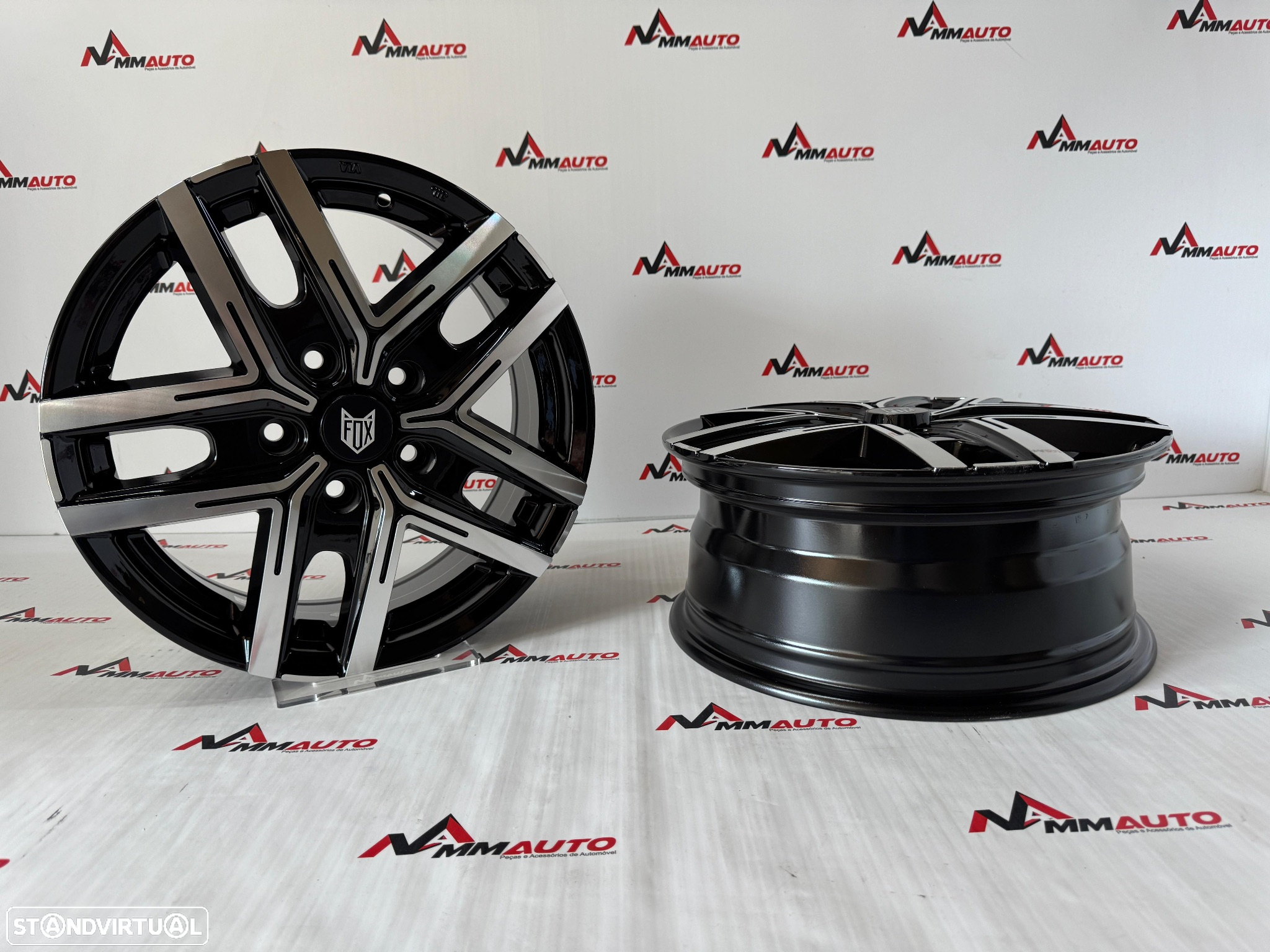 Jantes FOX Wx5 Preto Polido 16 (5x118) - 3