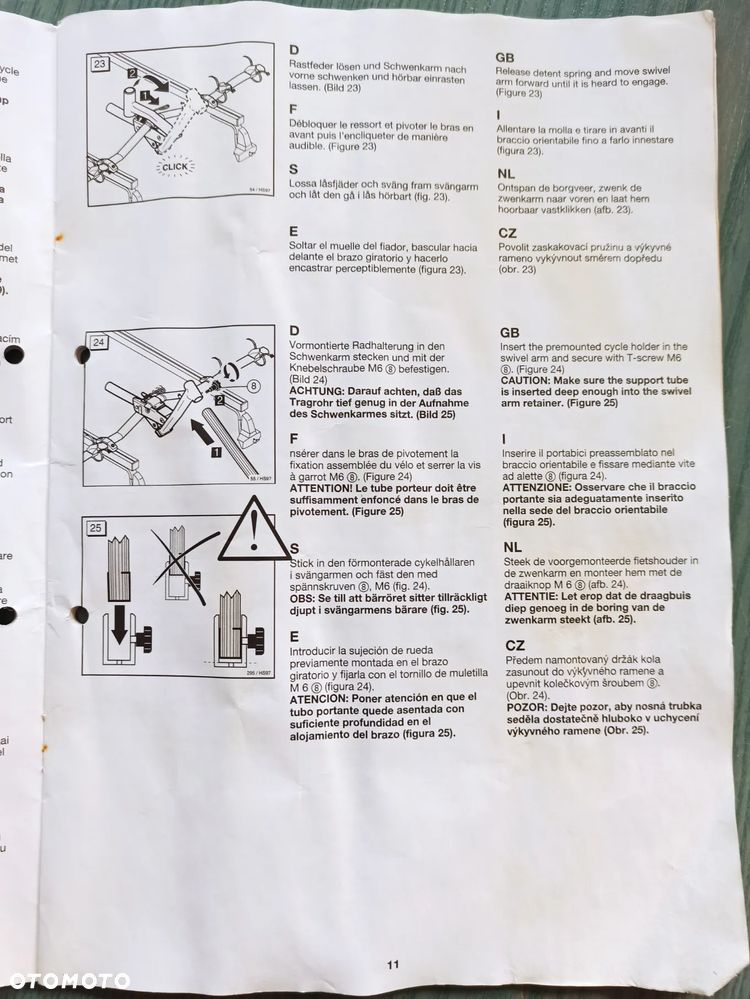 Uchwyt bagażnik rowerowy Votex - 32
