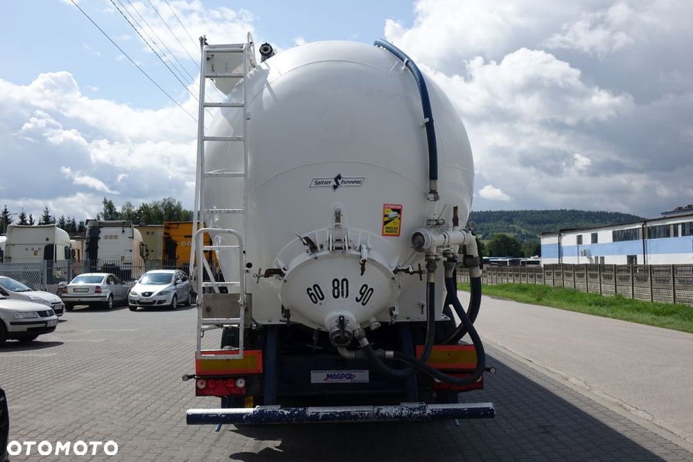 Spitzer EUROVRAC / SILOS 60m3 / ROZŁADUNEK GRAWITACYJNY / SAF / ALUMINIOWE FELGI - 6