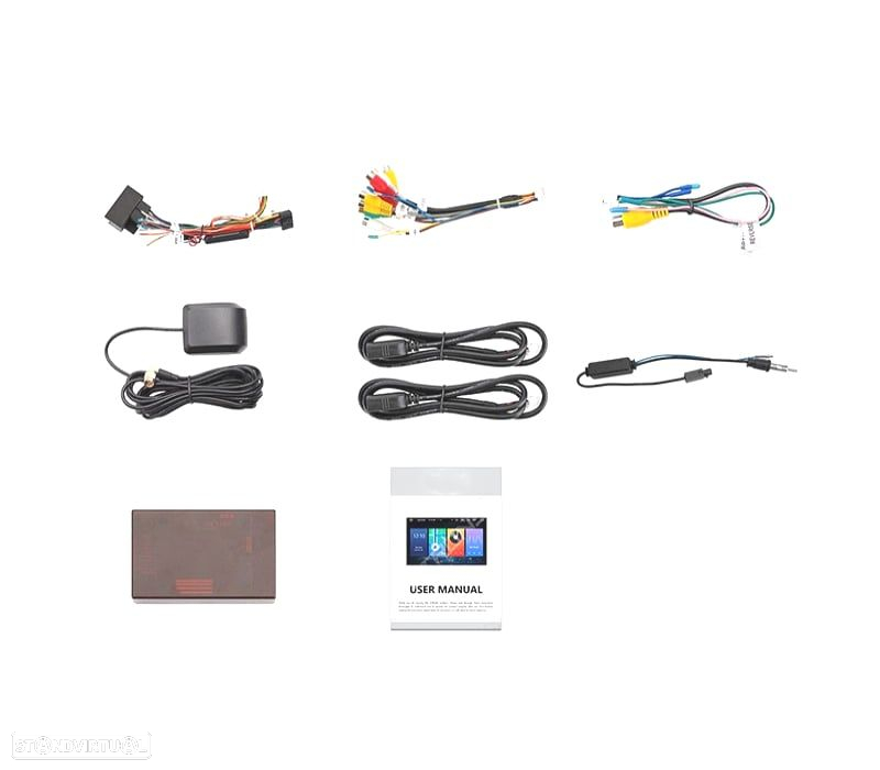 AUTO RADIO GPS ANDROID 11 CINZA CLARO PARA OPEL ASTRA H VIVARO ZAFIRA VECTRA CORSA D QUAD CORE - 2