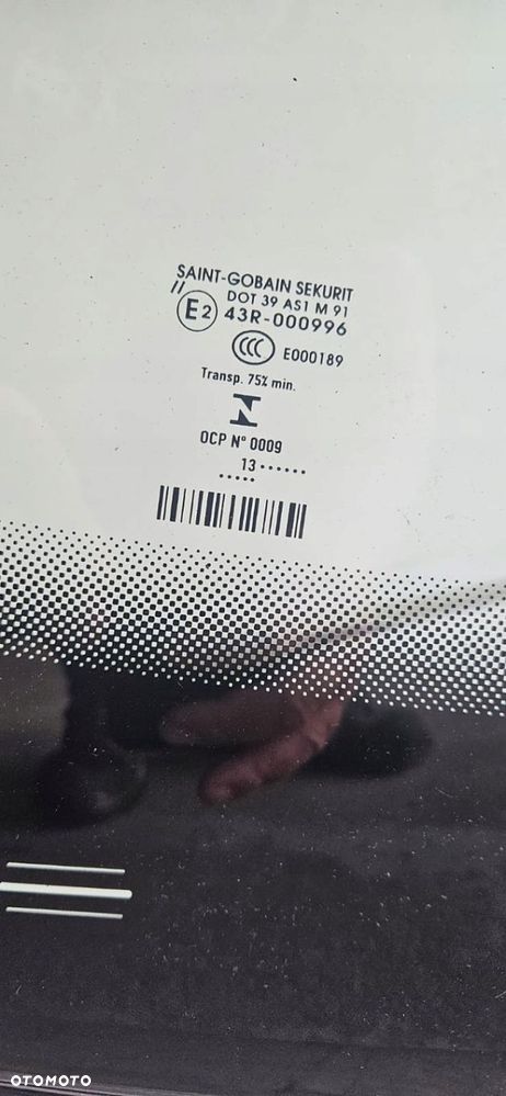 SZYBA PRZEDNIA CZOŁOWA CITROEN C3 II 2 PANORAMA 2009-2016r - 3