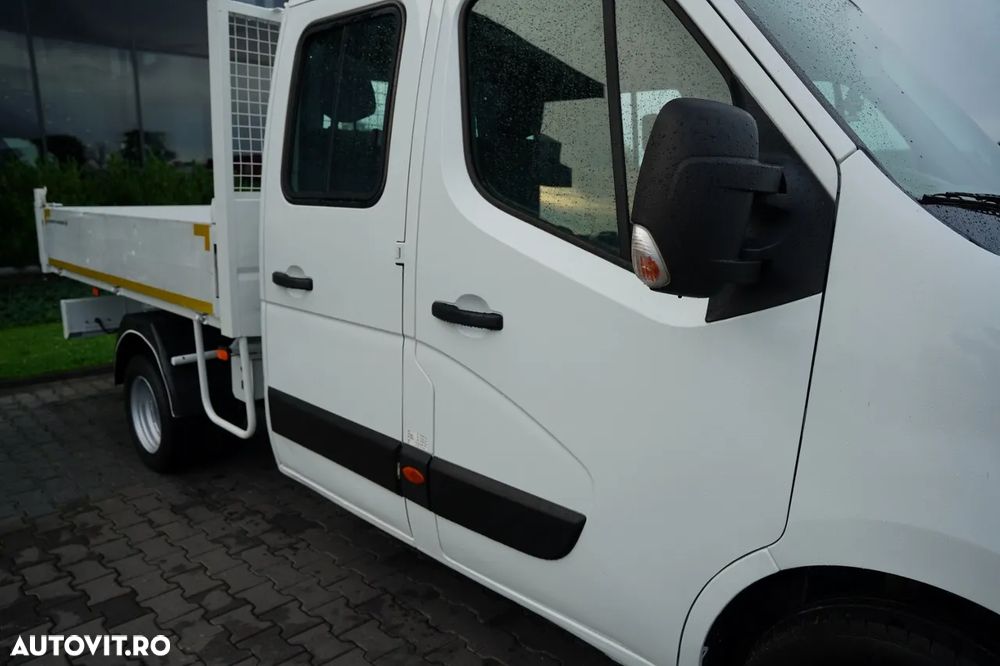 Renault MASTER / DCI 150 / BASCULATOR / CAMION CU TRACȚIE MIXĂ 7 LOCURI / MANUAL / DOUĂ RULOURI - 27