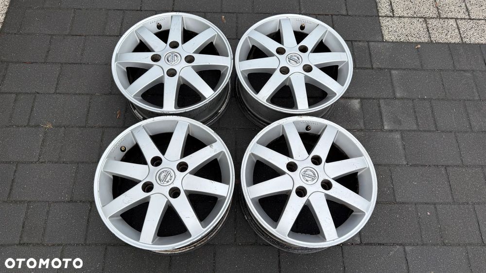 Koła alufelgi r15 4x114.3 nissan almera et45 6J KE409-BM850 - 2