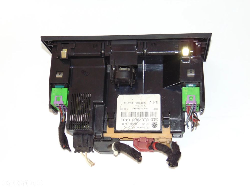 ORYGINAŁ przełącznik panel nawiewu nadmuchu klimatyzacji 8L0820043J Audi A3 8L FL lift 00-03r - 11