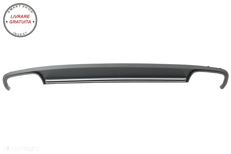 Difuzor Bara Spate Audi A4 B8 Facelift (2012-2015) Sedan Avant S4 Design- livrare gratuita - 2