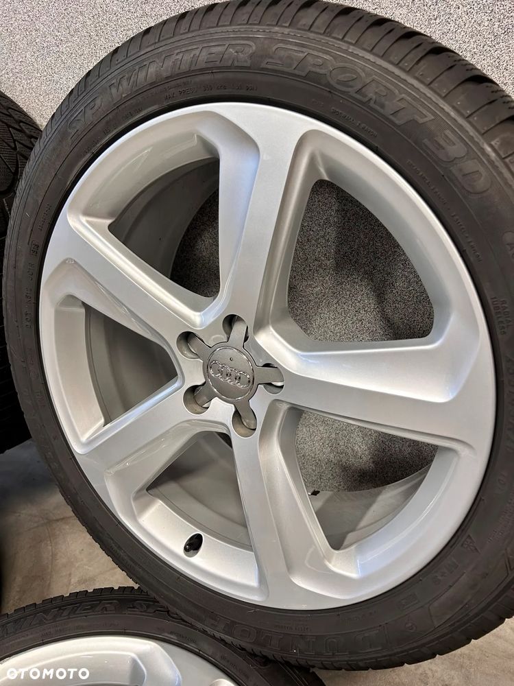 4 KOŁA ZIMOWE AUDI Q5 20'' E8,5J  ET33  5x112 DUNLOP 255/45/20  101V SP WINTER SPORT 3D,A0 AUDI: 8R0 601025 CJ - 4