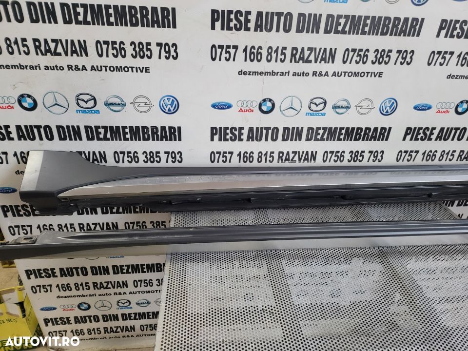 Praguri Prag Lateral Stanga Dreapta Audi A6 Allroad 4K C8 Variant Dupa 2018 Originale Intacte - 5