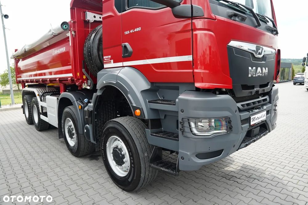 MAN TGS 41.480 / 8X8 / WYMIEŃ SWÓJ STARY NA NOWY / WYWROTKA 3 STRONNA / BORDMATIC / KH KIPPER / AUTOMAT / FABRYCZNIE NOWA - 2026 R / DOSTĘPNY OD RĘKI - 19