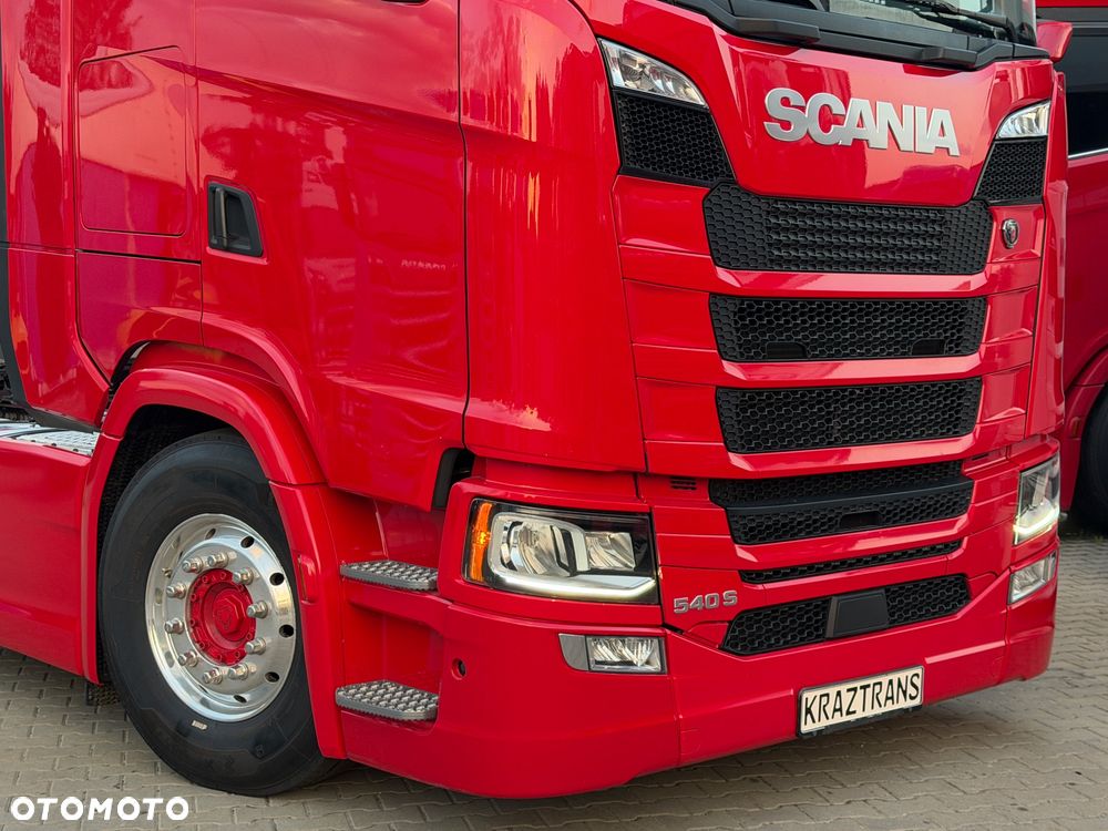 Scania 540S na starym silniku pojedyncze głowice bez egr perfekcyjny stan cala na poduszkach z Niemiec kontrakt ASO - 14