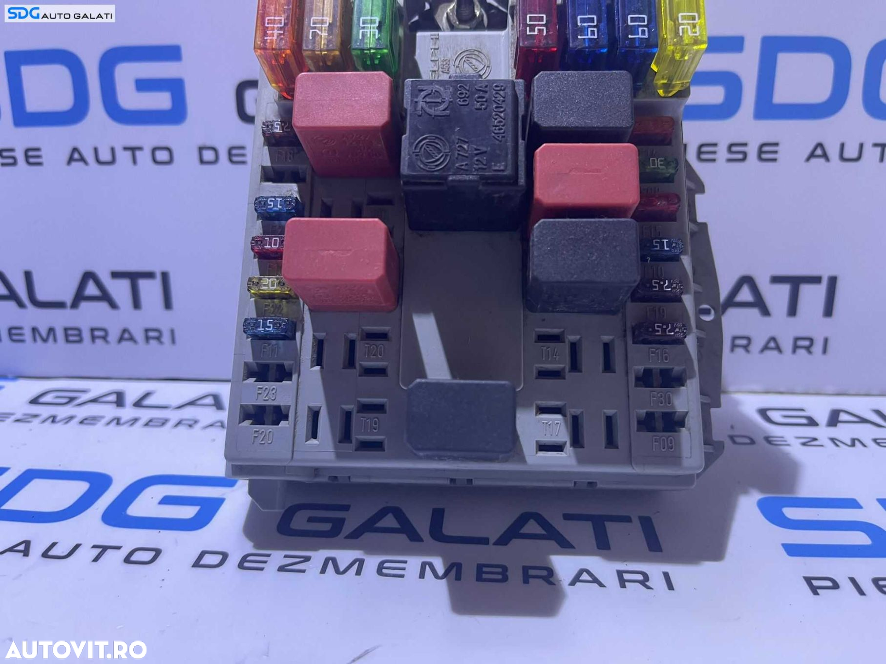 Panou Tablou Relee Sigurante Fiat Punto 1999 - 2010 Cod 46835425 - 2