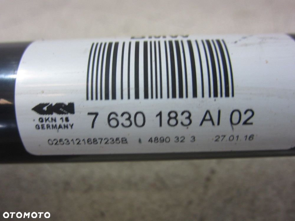 BMW F10 528i N20 245KM PÓŁOŚ TYLNA LEWA TYŁ LEWY 7630183 33207630183 - 7