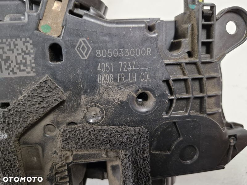 RENAULT CLIO IV ZAMEK DRZWI LEWY PRZÓD 4 PIN EUROPA 805033000R - 6