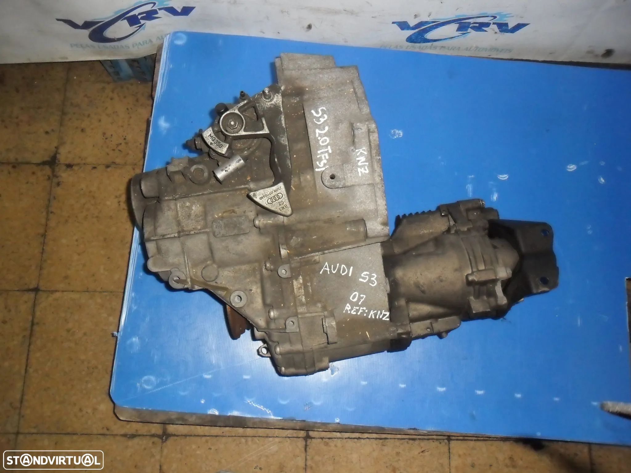 Caixa de velocidades Audi S3 Quattro 2.0 Tfsi 265Cv 2007 Ref: KNZ - 1