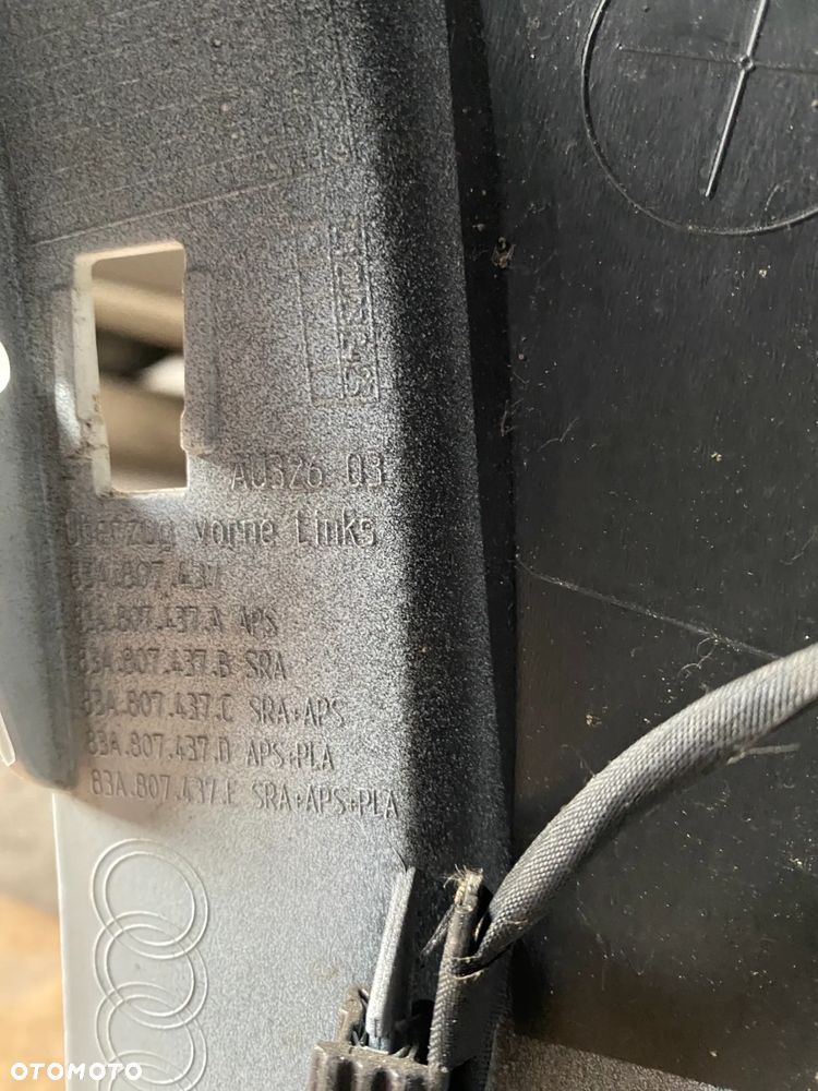 AUDI Q3 83A kompletny przód maska lampy zderzak błotnik pas LS9R 2Y2Y   26km - 18